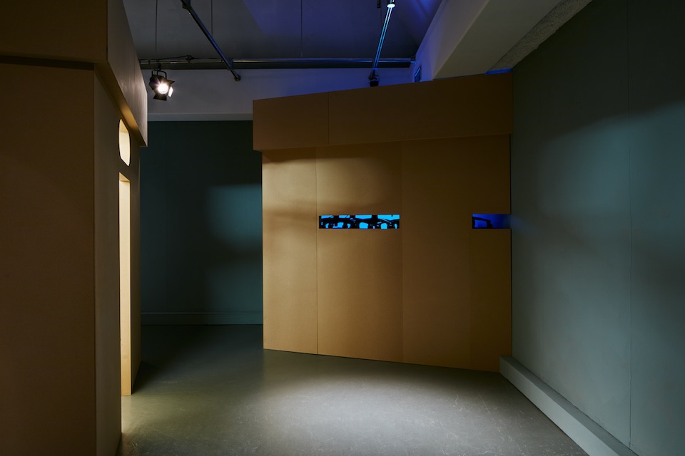 Installation view of Production Methods, 2015